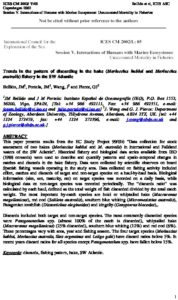 Icon of Bellido Et Al (2002) Trends In Discard Patterns In The Hake Fishery In The SW Atlantic