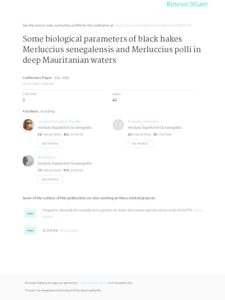 Icon of Fernandez Et Al (xxxx) Some Biological Parameters Of Black Hakes Off Mauritania