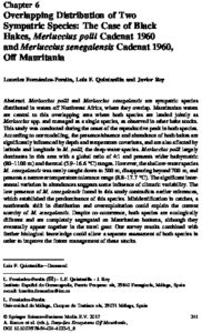 Icon of Fernandez Peralta Et Al (2017) Overlapping Distribution Of Two Sympatric Species The Case Of Black Hakes Off Mauritania